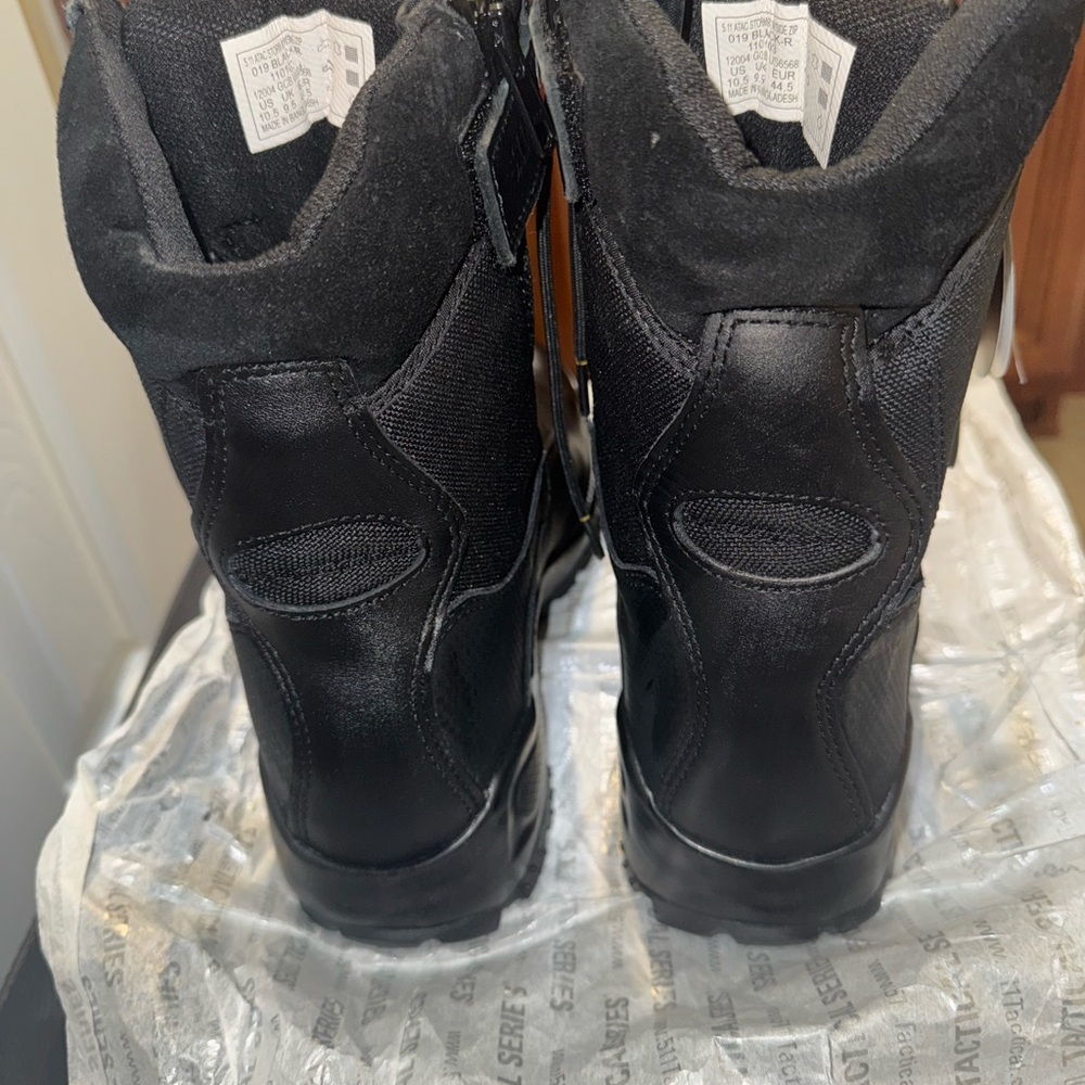 5.11 Tactical Black Combat Boots Rugged Design - Picture 3 of 8